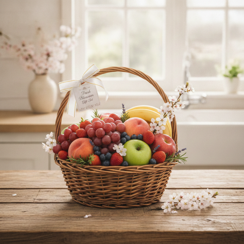 Fresh Blossom Fruit Basket | Fresh & Vibrant Home Decor