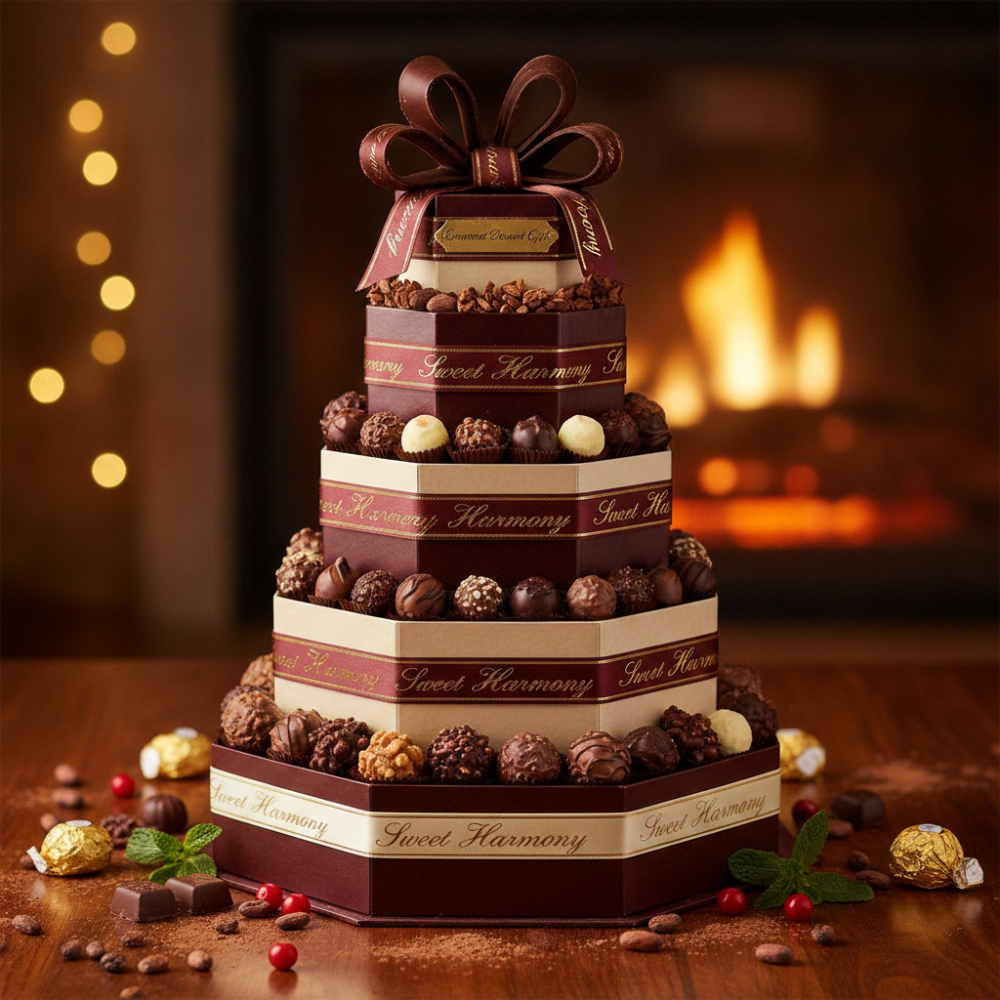 Sweet Harmony Chocolate Tower