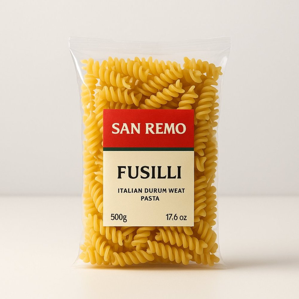 Fusilli Pasta | San Remo - Italian Durum Wheat Pasta