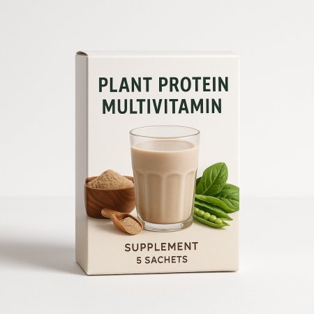 Donutt Plant Protein with Multivitamin 5 Sachets | Buy online
