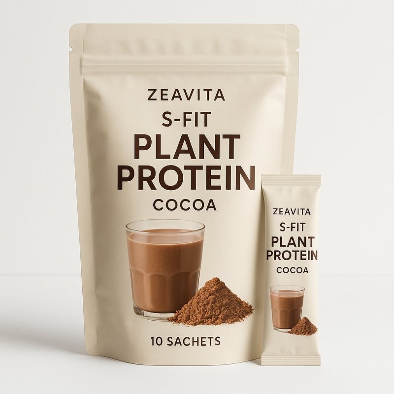 Zeavita S-Fit Cocoa Plant Protein 10 Sachets | Buy online