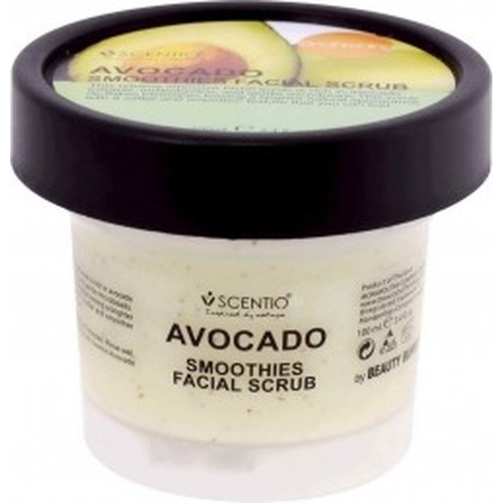 Scentio Avocado Brightening Smoothies Facial Scrub Tarro