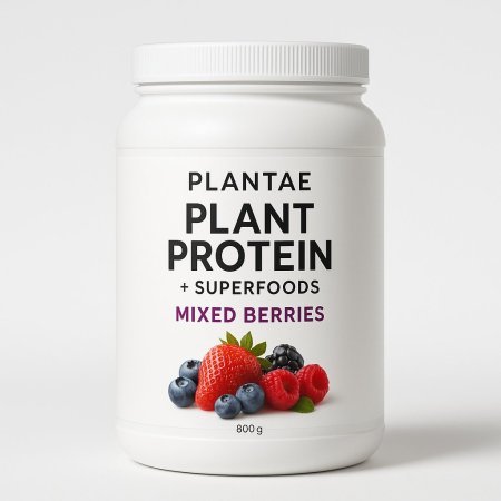 Plantae Plant Protein +Superfoods Mixed Berries 800 g. | Buy online