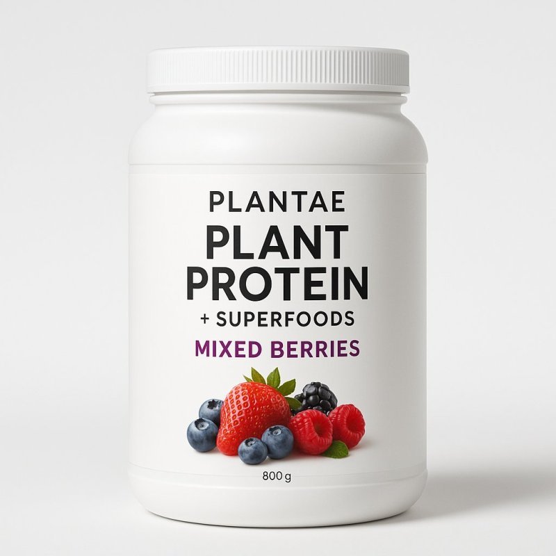 Plantae Plant Protein +Superfoods Mixed Berries 800 g. | Buy online