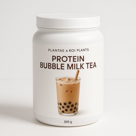 Plantae x KOI Plants Protein Bubble Milk Tea 800 g. | Buy online