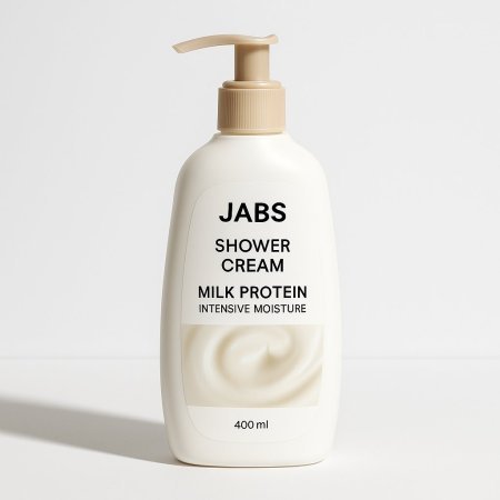 Jabs Shower Cream Milk Protein Intensive Moisture 400 Ml.