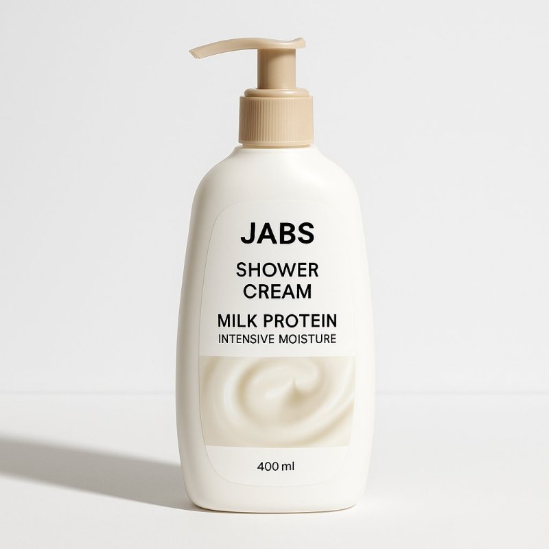 Jabs Shower Cream Milk Protein Intensive Moisture 400 Ml.