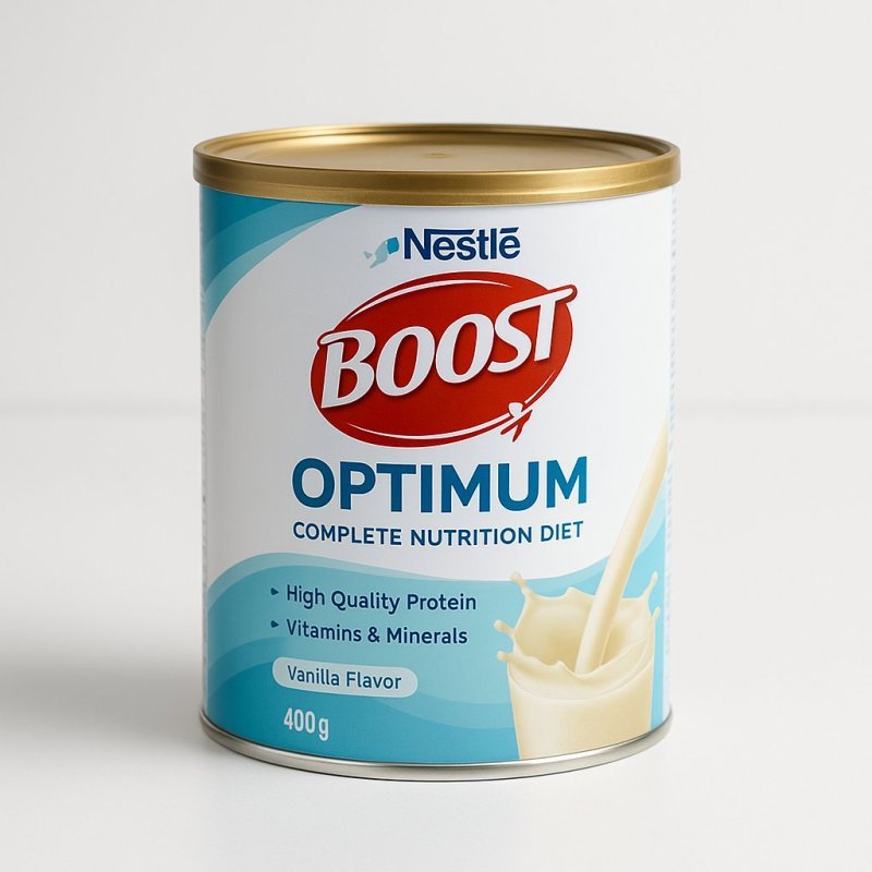 Nestle Boost Optimum Complete Nutrition Diet 400g (Vanilla Flavor)