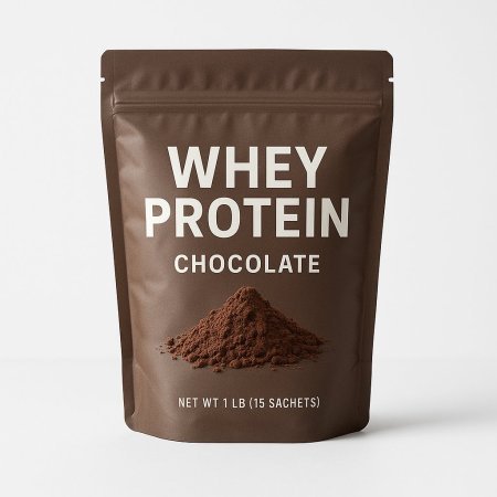 WWL Whey Protein Chocolate 1 Pound (15 Sachets)