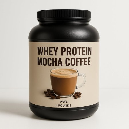 WWL Whey Protein Mocha Coffee 4 Pound