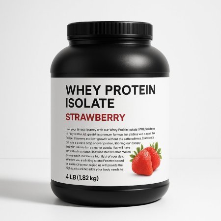 WWL Whey Protein Isolate Strawberry 4 Pound Lisäravinne