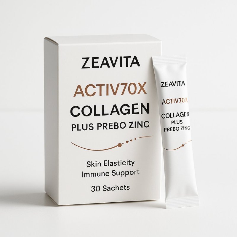 Zeavita Activ70X Collagen Plus Prebo Zinc - 30 Sachets