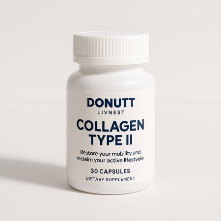 Donutt Livnest Collagen Type II - 30 kapselia