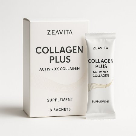 Zeavita Activ 70X Collagen Plus -lisäravinne - 8 pussia