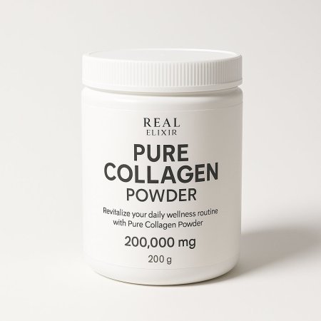 Real Elixir Pure Collagen 200,000 mg. 200g