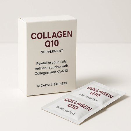 Vida Collagen Q10 12 Cap x3 Sachets
