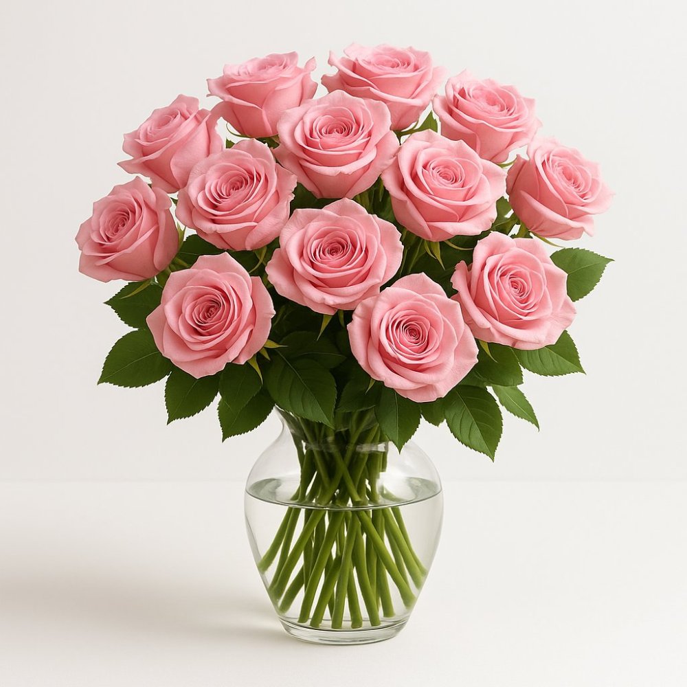 Pink Rose Bouquets | Blomsterarrangement Bukett
