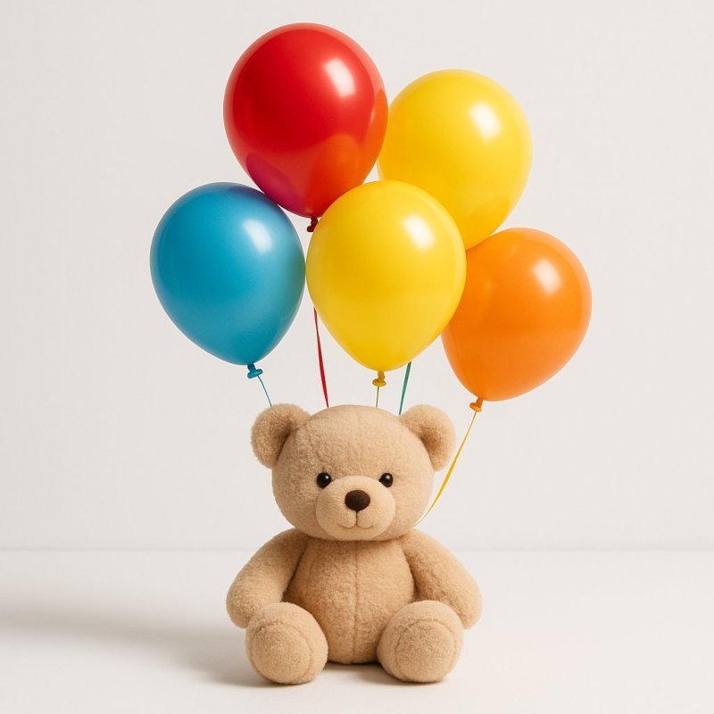 Balloon Teddy Sets – Teddy & Balloons
