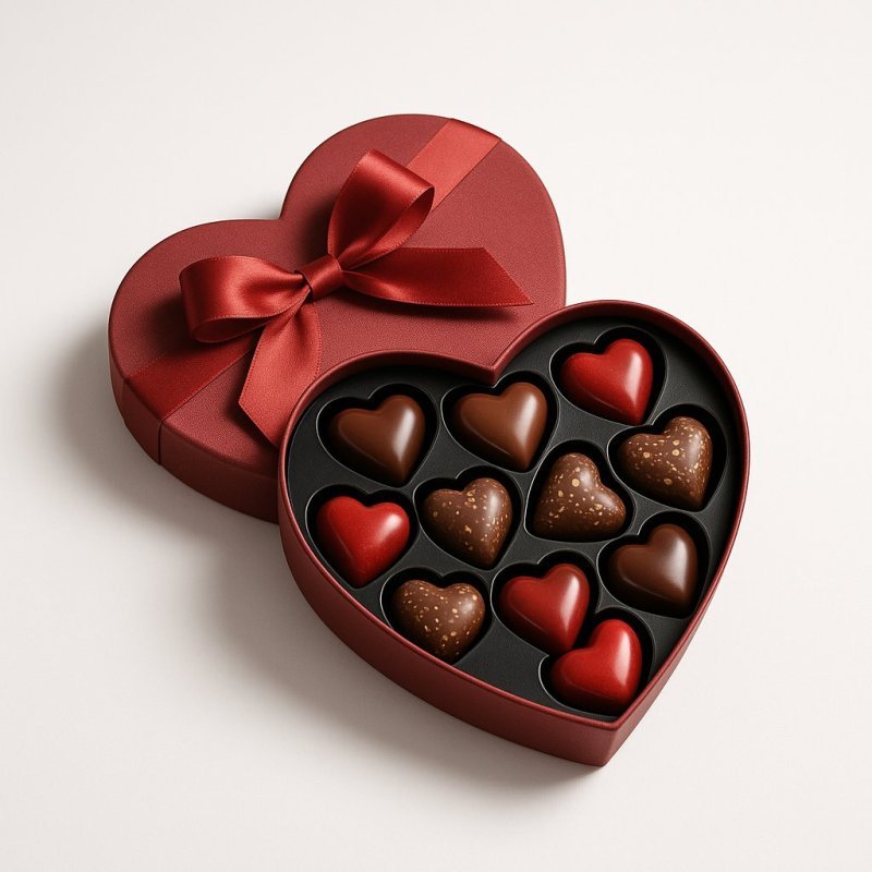 Chocolate Heart Boxes – Heart Chocolate Gift