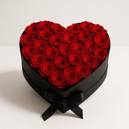 Heart Rose Box Rayong – Heart Rose Gift