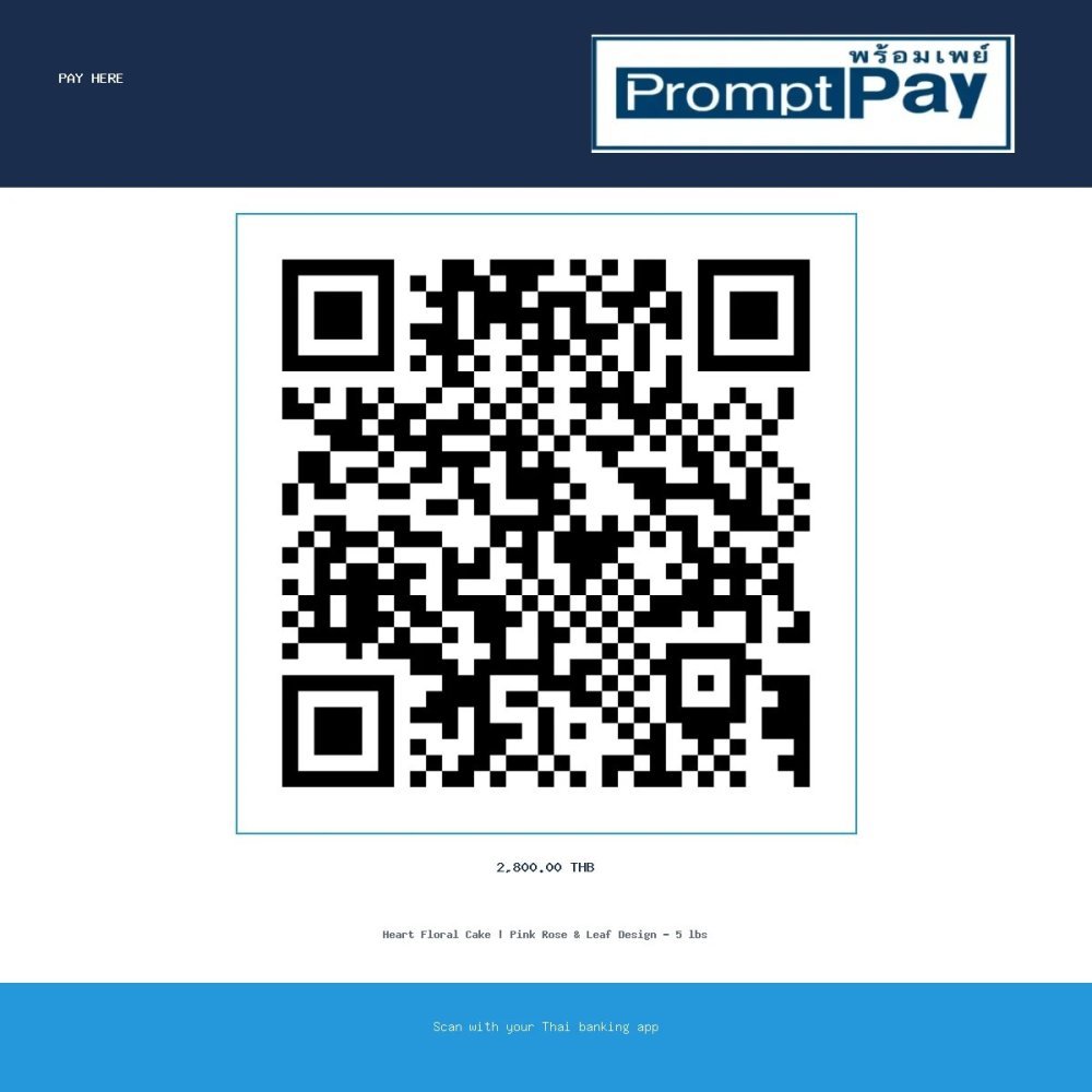 Pay CAKE  SIZE 5 P 1800 GRAM - PromptPay 2,800.00 THB - GiftPattaya