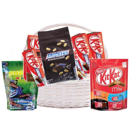 CHOCOLATE SWEET BASKET SET 05