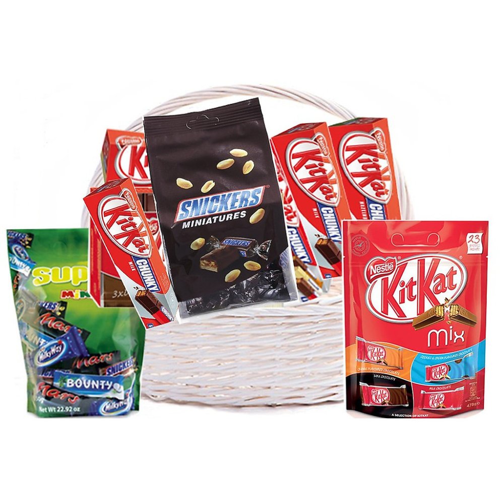 CHOCOLATE SWEET BASKET SET 06