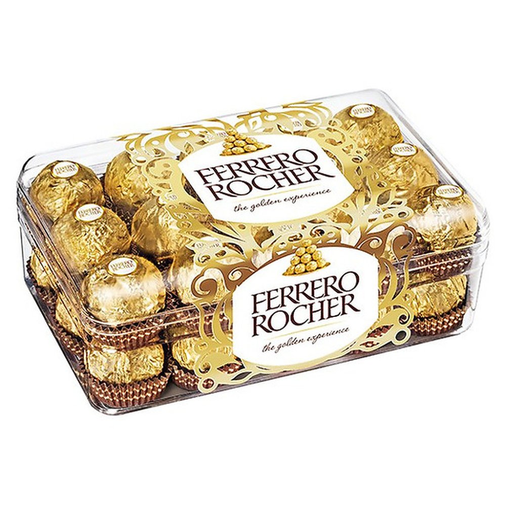 Συσκευασία χρυσής σοκολάτας Ferrero Rocher