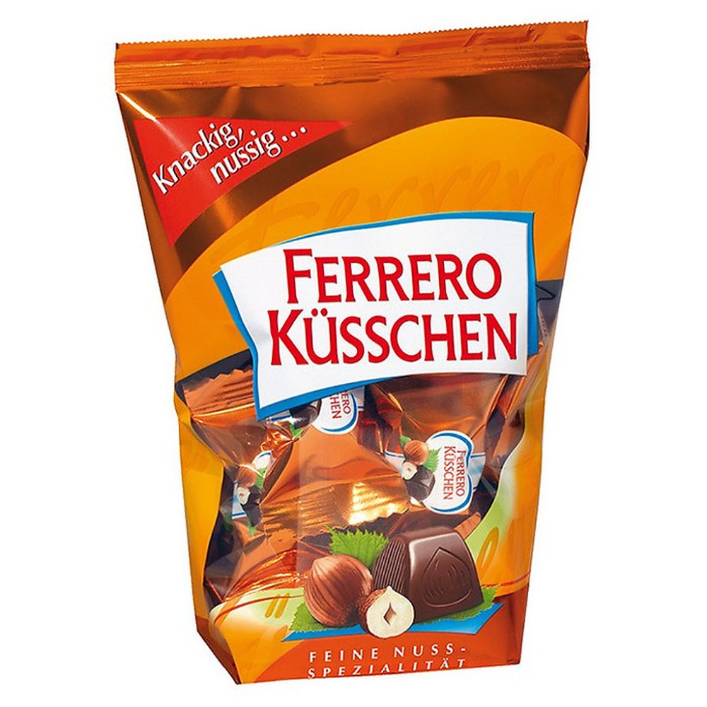 Ferrero Küsschen orange chocolate pouch