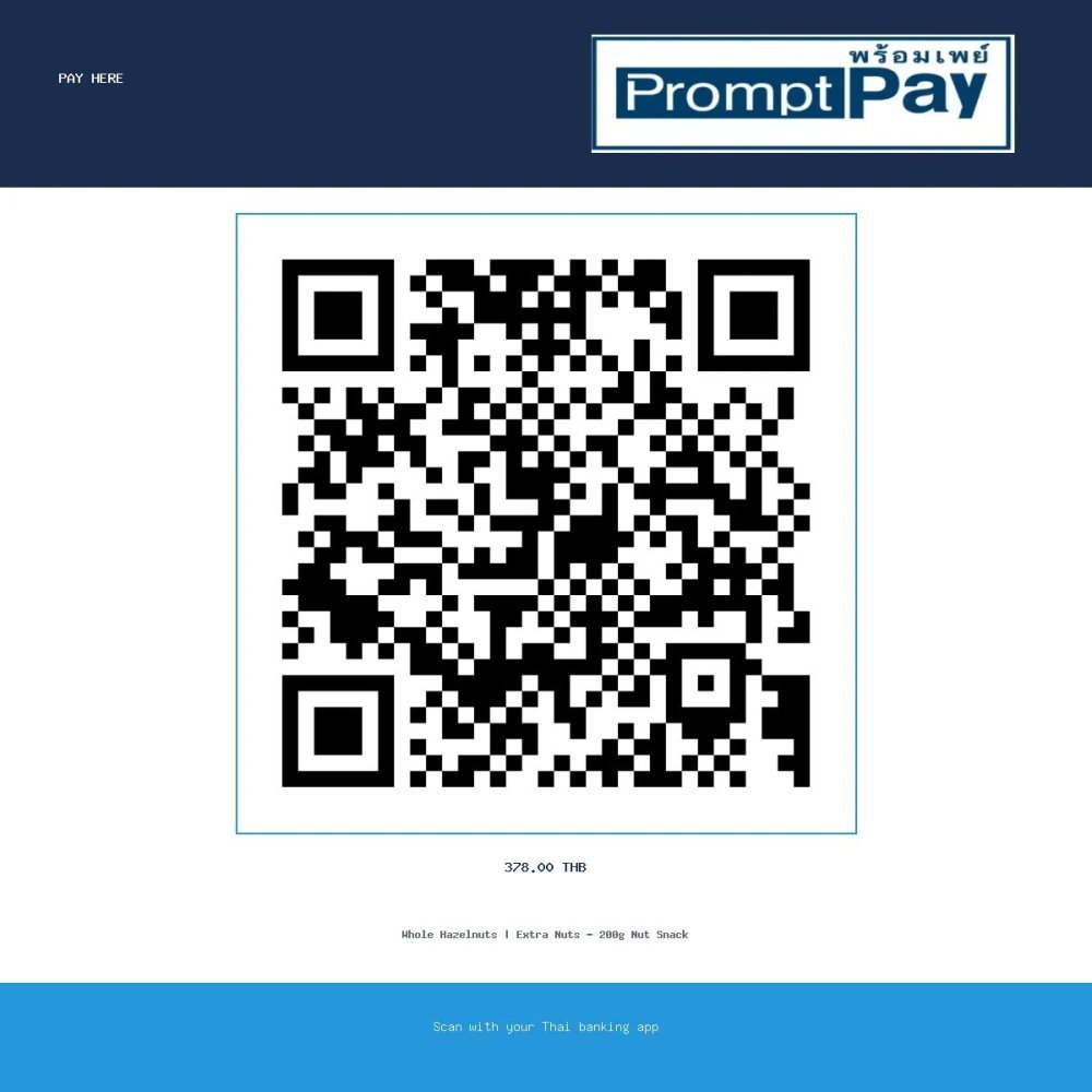 Pay CARREFOUR EXTRA Lait Noisettes Entieres 200 g. - PromptPay 378.00 THB - GiftPattaya