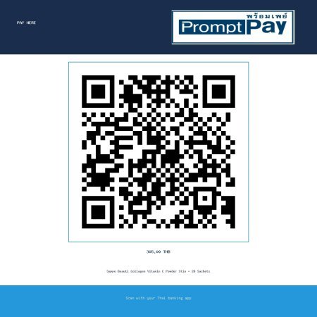 Pay Collagen Vitamin C Powder | Sappe Beauti Powder Collagen Vitamin C Stix 20 Sachets - 20 Sachets - PromptPay 305.00 THB - Gif