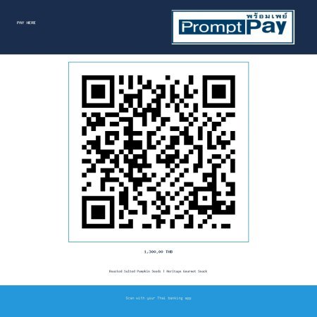 Pay Rostade saltade pumpafrön | Heritage Gourmet Snack - PromptPay 1,300.00 THB - GiftPattaya