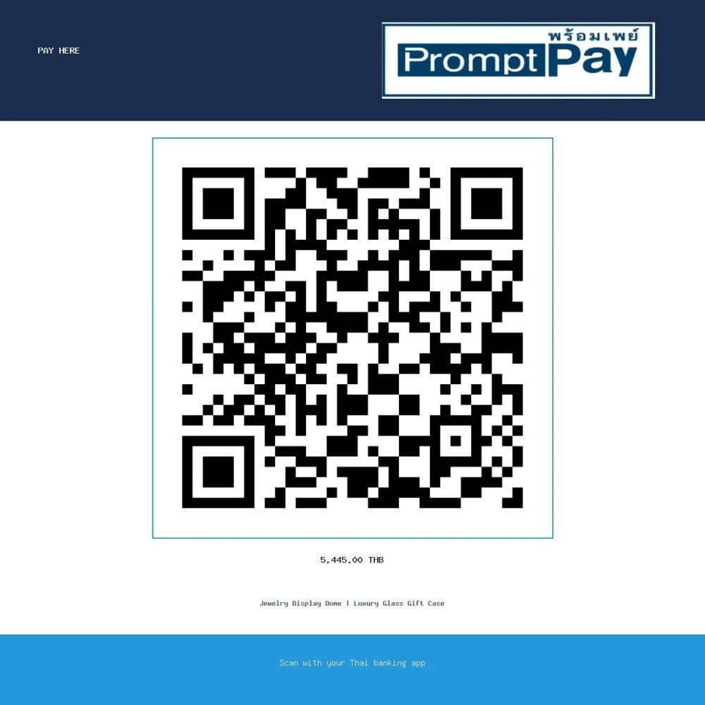 Pay Jewelry Dome – Luxury Display Gift - PromptPay 5,445.00 THB - GiftPattaya
