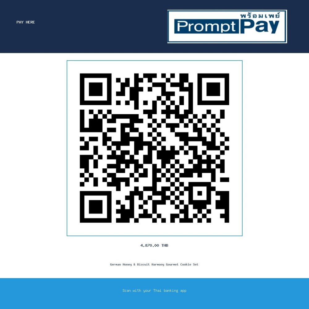 Pay German Honey & Biscuit Harmony - PromptPay 4,870.00 THB - GiftPattaya