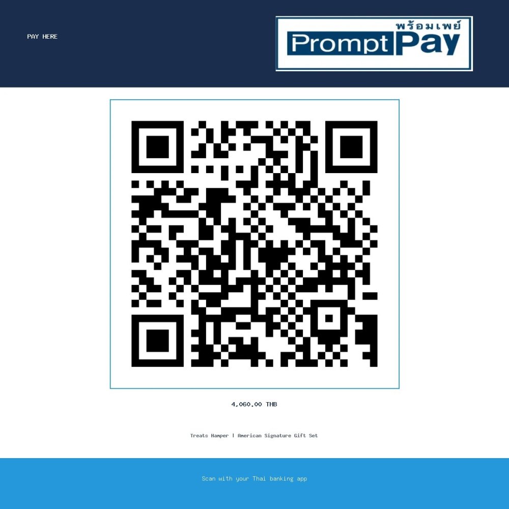 Pay American Signature Treats Hamper - PromptPay 4,060.00 THB - GiftPattaya