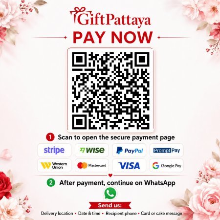 Pay Flower Bouquet Pastel Harmony | Soft Colors Pattaya Bouquet securely online - GiftPattaya