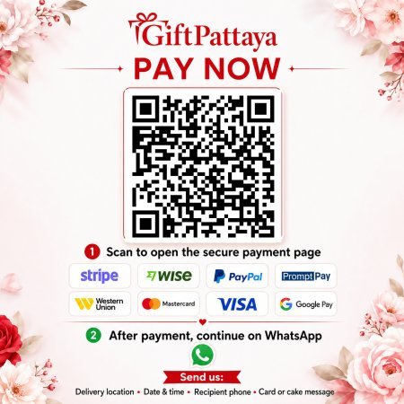 Pay Luxury Flower Basket | Floral Arrangement Pattaya securely online - GiftPattaya