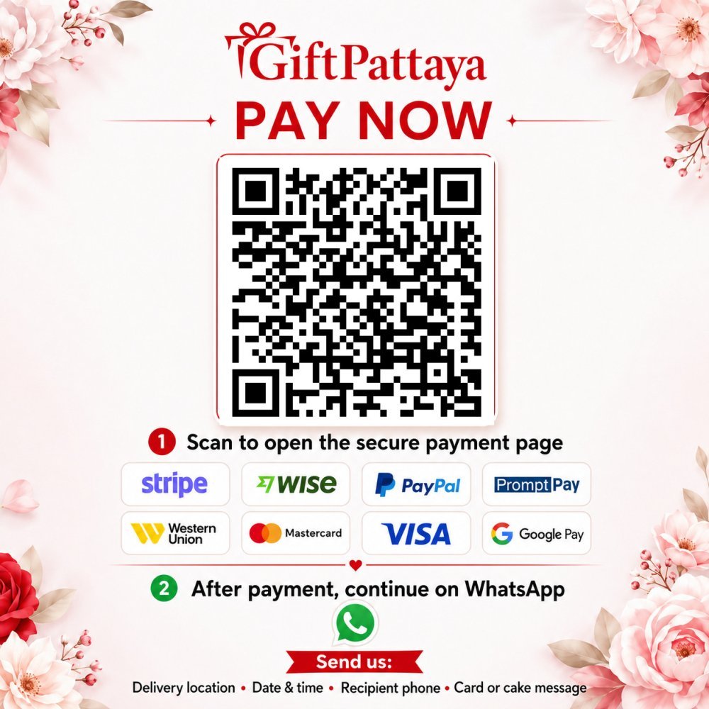 Pay Pink Rose Flower Arrangement | Appreciation Gift Vase securely online - GiftPattaya