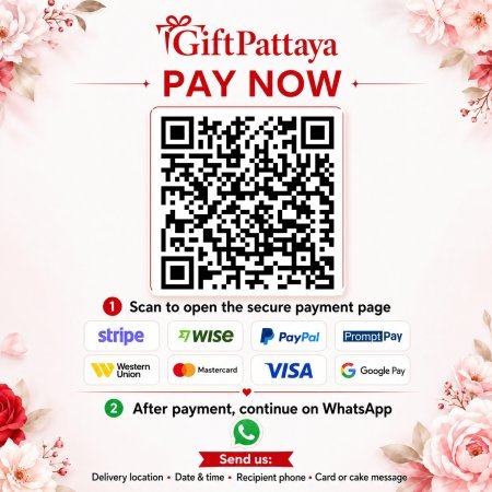 Pay Mini Doll Bundle | Chocolate Cake & Red Roses Gift Set securely online - GiftPattaya