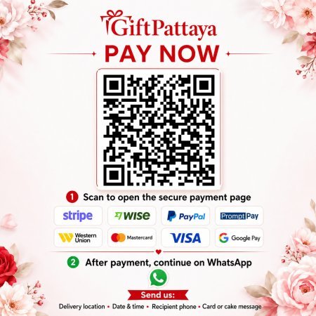Pay Get Well Soon Gift Box | Flowers, Cake & Cute Doll Set securely online - GiftPattaya