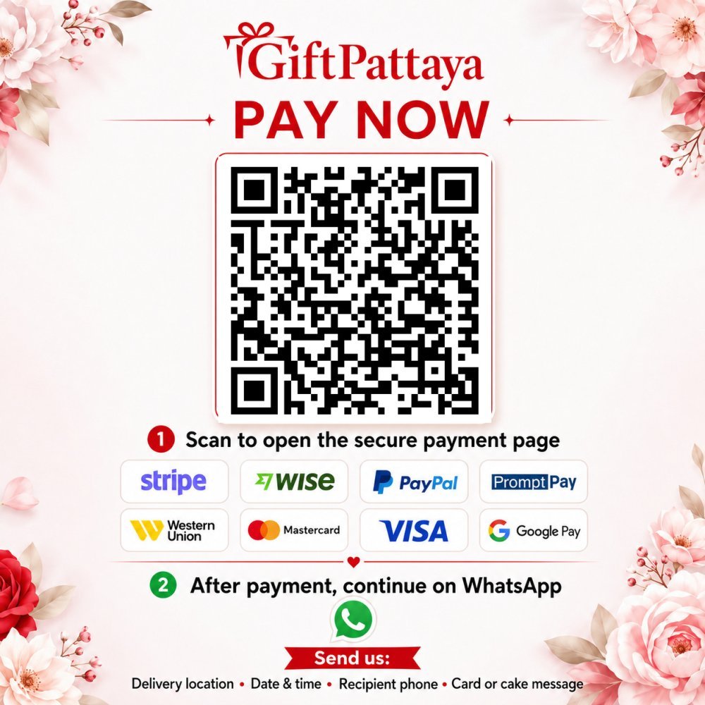 Pay Celebration Cake | 1800g for 5 Persons - Pattaya Delivery securely online - GiftPattaya