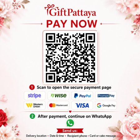 Pay Pink Roses Flower Box | 12 Stems - Flower Delivery Pattaya securely online - GiftPattaya