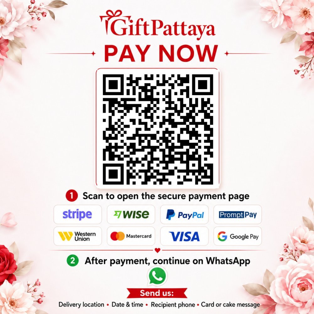Pay Mother's Day Cake | Elegant Floral Design - 1100g securely online - GiftPattaya