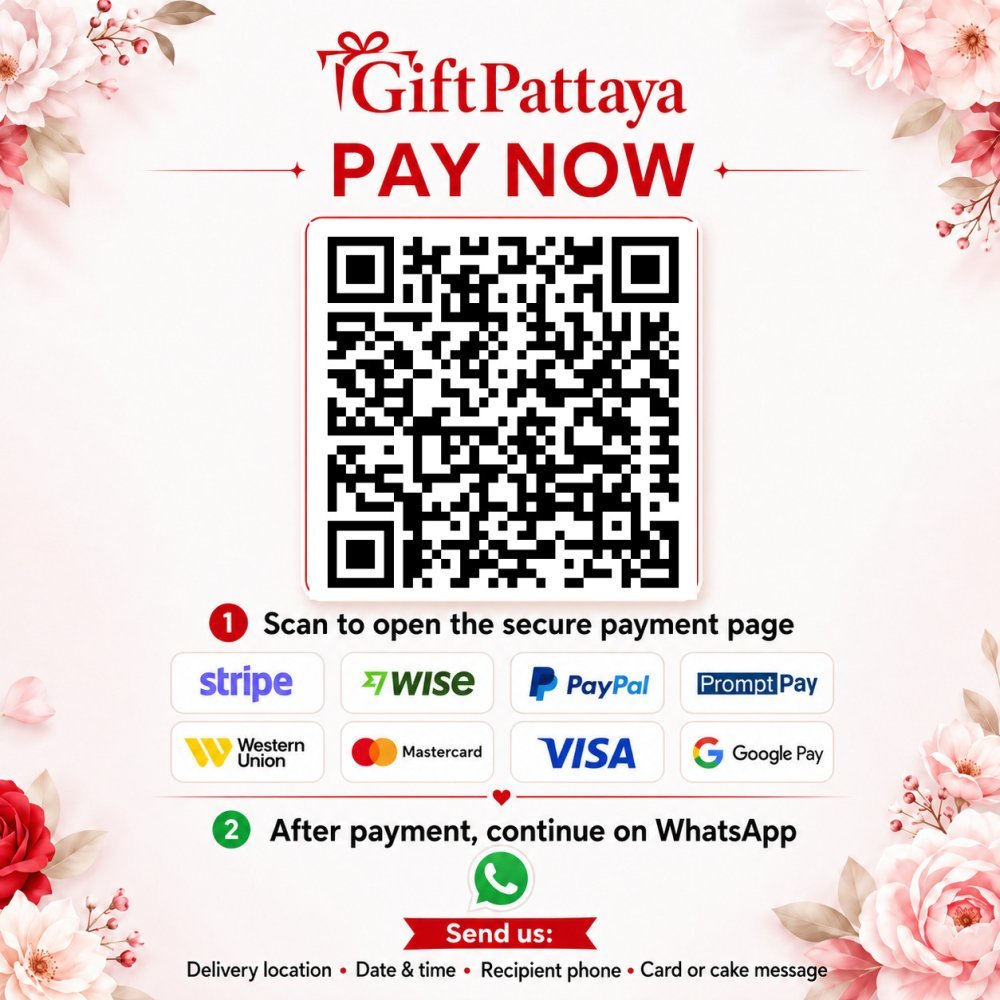 Pay White Lilies & Roses Bouquet | Luxury Flower Gift Pattaya securely online - GiftPattaya