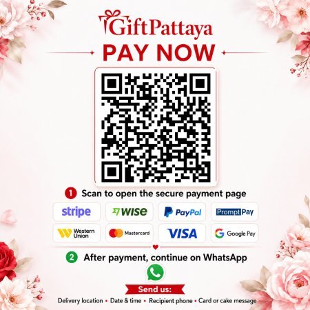Pay Fresh Roses Bouquet and Chocolates Gift Set | Pattaya securely online - GiftPattaya