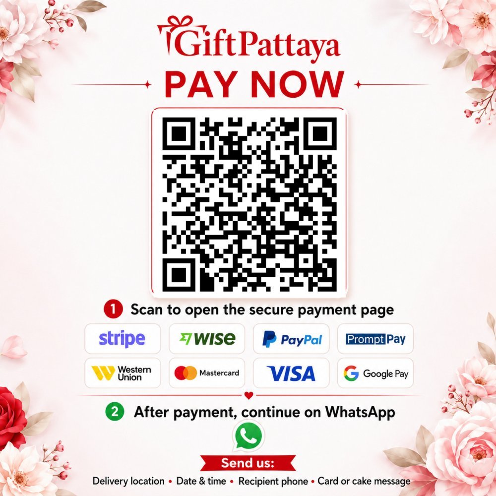 Pay Strawberry and Chocolate Gift Box - I Love You Edition securely online - GiftPattaya