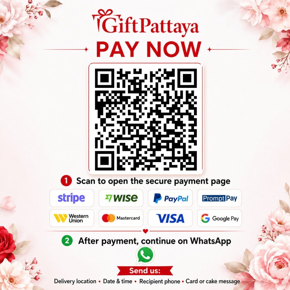 Pay Luxury Blossom Gift Hamper | Luxury Blossom Floral Gift Set securely online - GiftPattaya