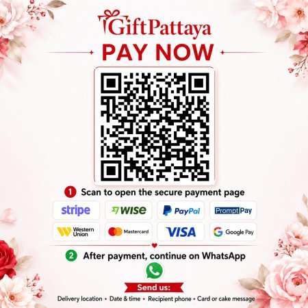 Pay Pink Roses Bouquet | Romantic Flower Gift Pattaya securely online - GiftPattaya