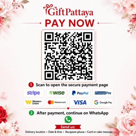 Pay Pink Rose Bouquet - 20 Fresh Roses | Flower Delivery Pattaya securely online - GiftPattaya