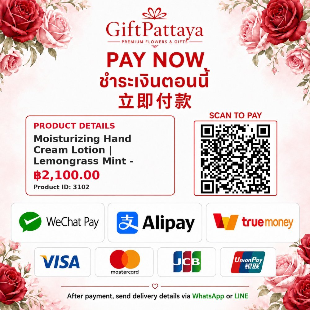 Pay Moisturizing Hand Cream Lotion | Lemongrass Mint - 100ml with Pay.sn - GiftPattaya